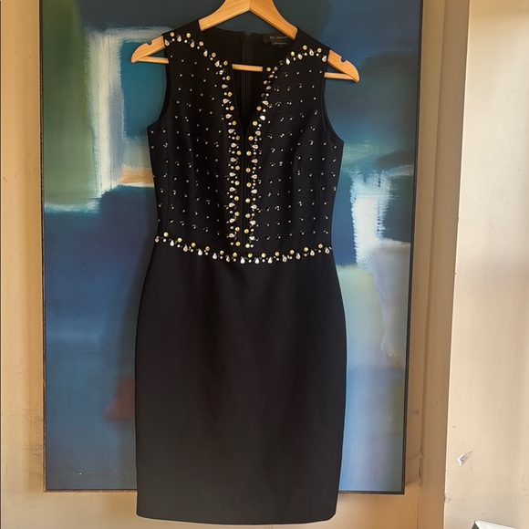 St. John Dresses & Skirts - St. John hand beaded dress